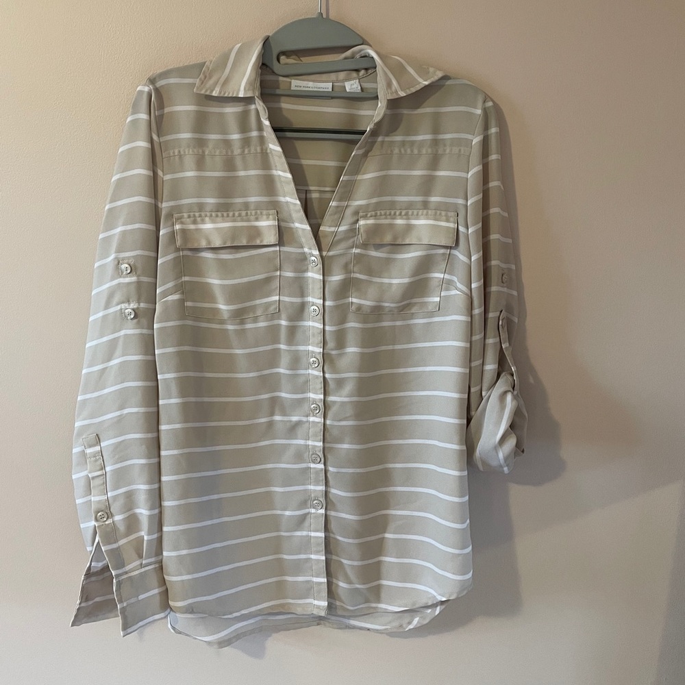 Shrimped blouse